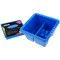 12-Hole Plastic Paint Brush Cleaner Washer & Paint Brush Holder with Palette Lid for Acrylic, Watercolor, Oil